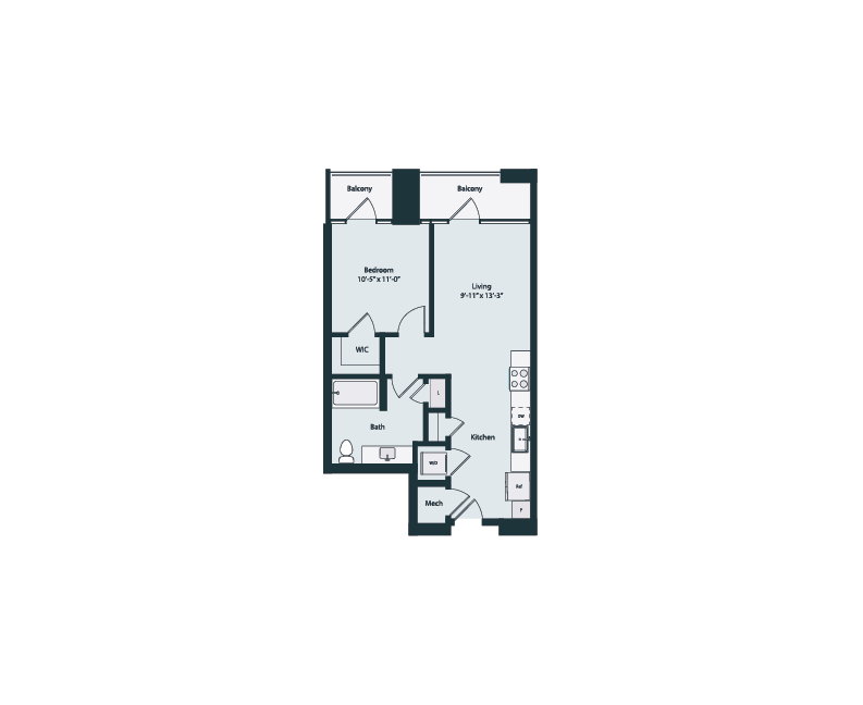 Floor plan layout diagram for JR1-5